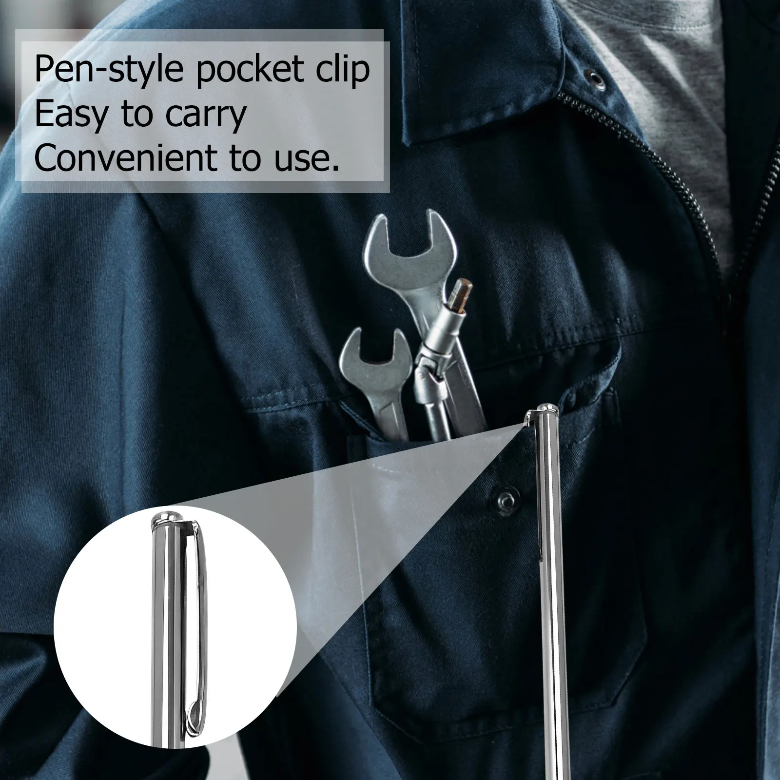 Teleskopowy chwytak magnetyczny