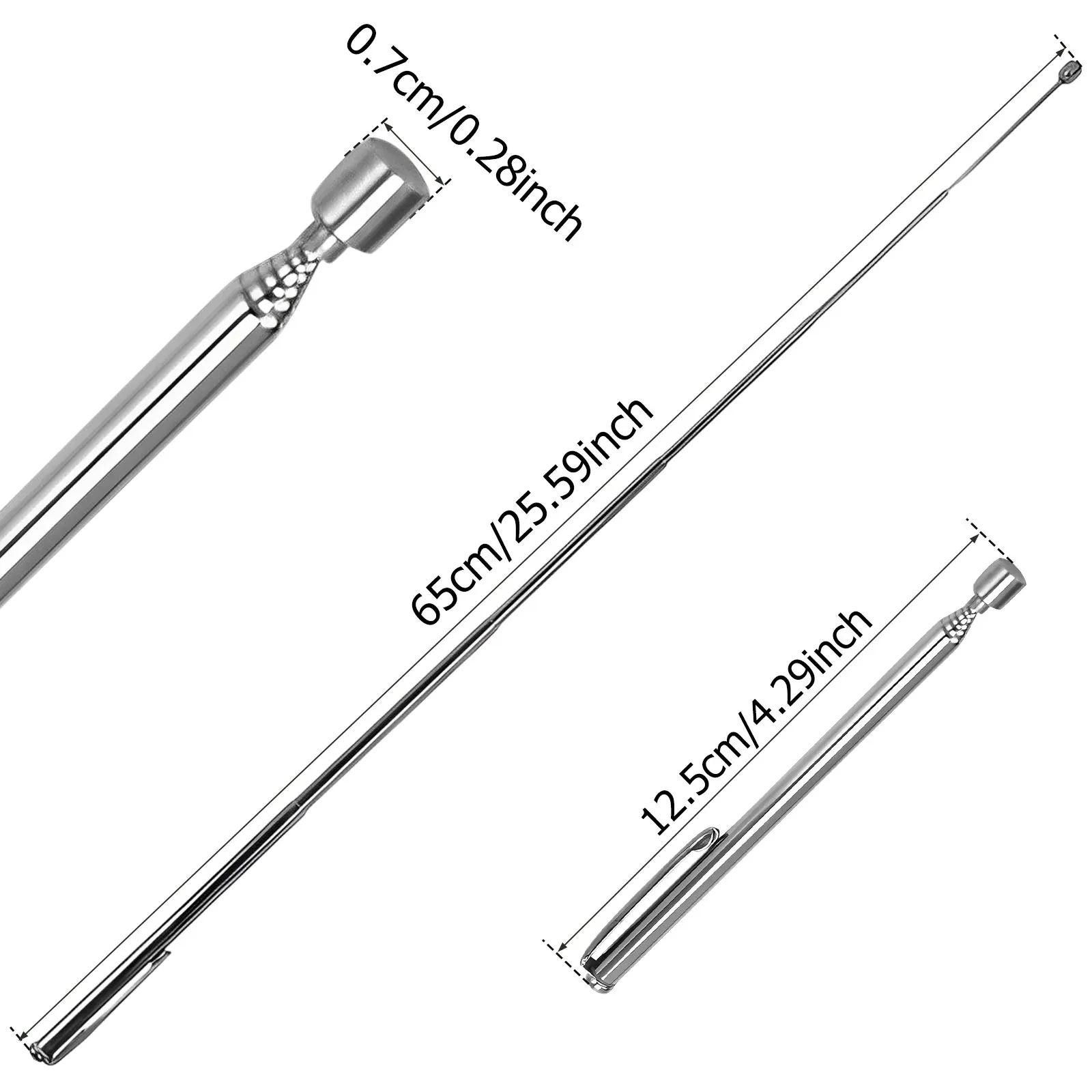 Teleskopowy chwytak magnetyczny